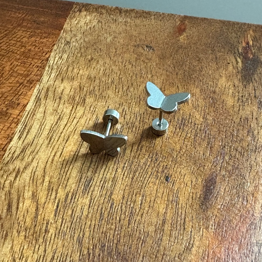 Butterfly Stud Earrings